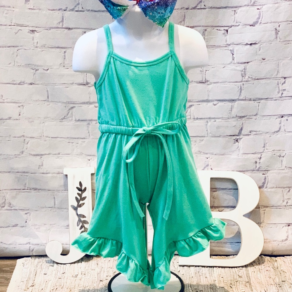 Boutique Girls Ruffle Romper